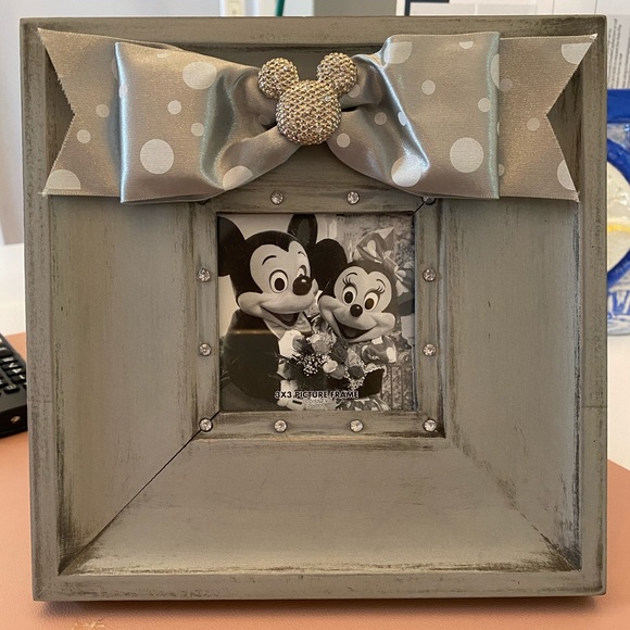 Disney Other - Authentic Original Distressed Mickey Picture Frame
